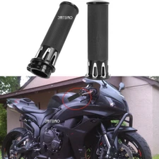 Black Motorcycle 1" Hand Grips Handle Bar Handlebar For HONDA CBR600RR Grom 125 