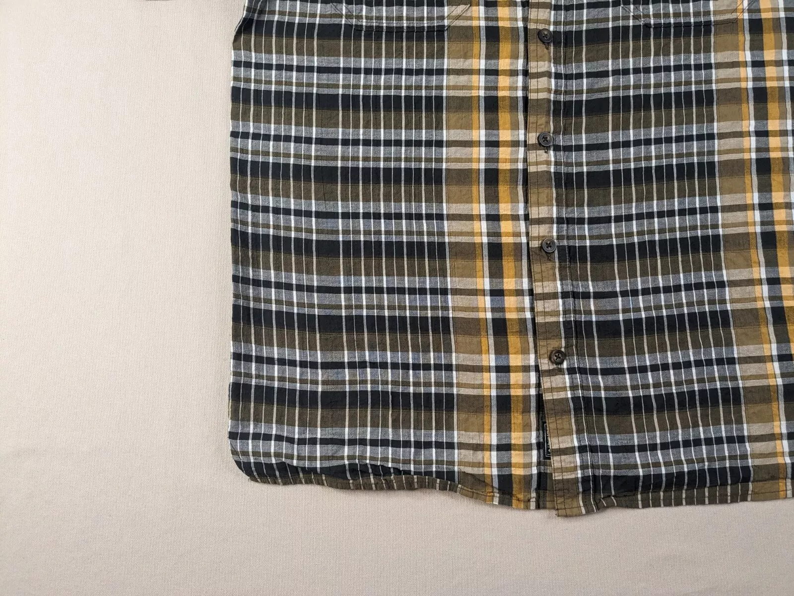 outdoor-research lager plaid button up shirt