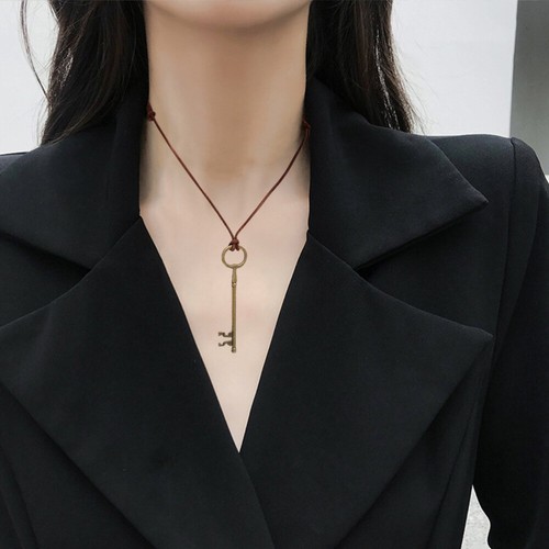 Torque Clavicle Chain Key Teen Korean Style Necklace Necklace Women - Picture 9 of 11