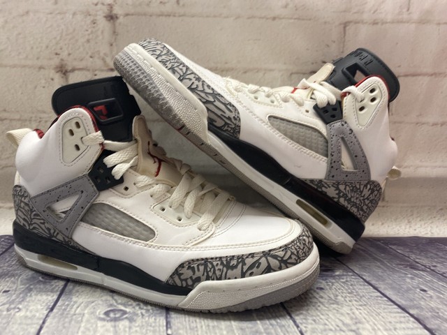 jordan spizike red and white