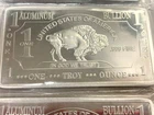 Cool! Aluminum Buffalo Bullion Bar 1 OZ