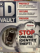 ID Vault Guard ID Systems STOP ONLINE IDENTITY THEFT Windows XP Secure Passwords