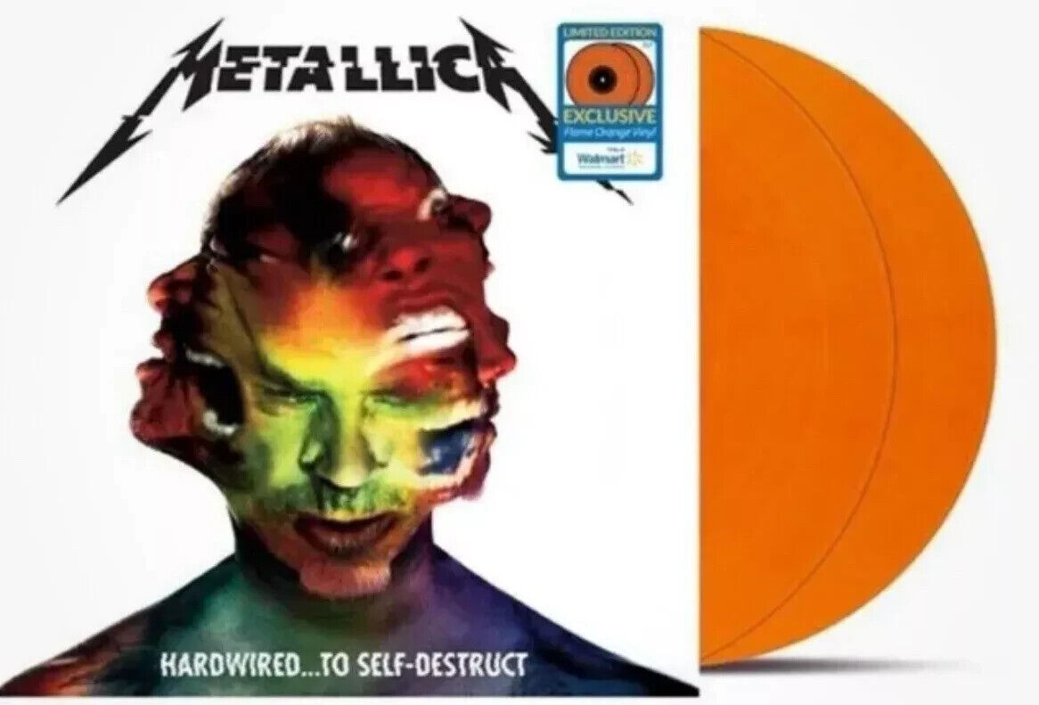 Metallica: Hardwired To Self Destruct-2LP Orange Vinyl Record - New & Sealed