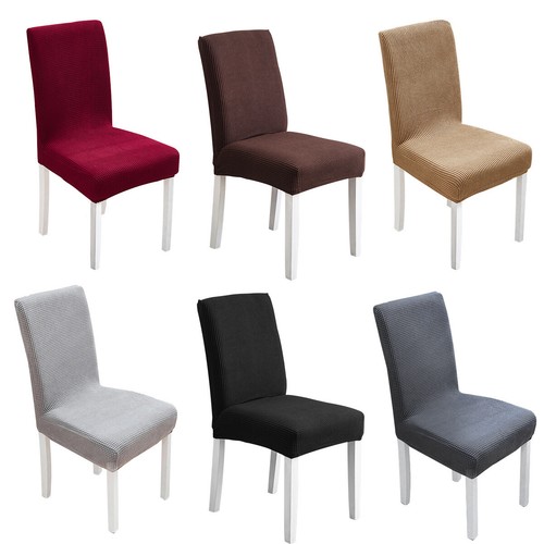 Stuhlhussen stretch Schwingstuhl Dehnbar Stuhlbezug elastisch Hussen 6 Farben - Bild 2 von 18