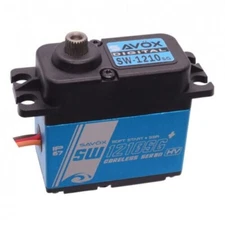 Savox SW1210SGP HV Digital Servo w/Soft Start .13sec / 444.4 @ 7.4V Blue Edition