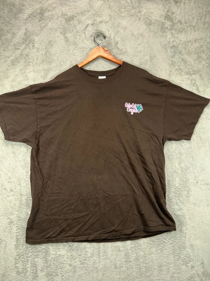 Girlie Girl Pistol Packing Mama T Shirt Womens 2XL Brown Heavy Graphic Ladies - Image 3 of 4