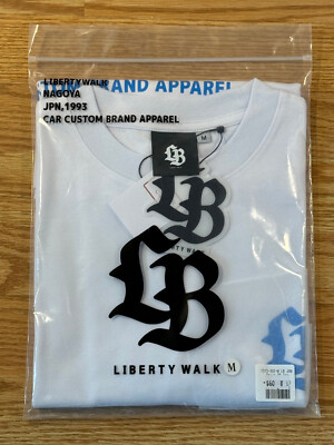 LBWK Japan Nissan GTR 35 Car Liberty Walk LB White T-Shirt JDM