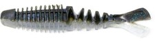 Googan Baits Happy Trailer 4in Electric Shad Saltwater Soft Plastic Lure