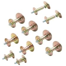 LABLT 40pcs Kit Body Mount Hardware For 1978-1979 Ford Bronco Prothane 6-103