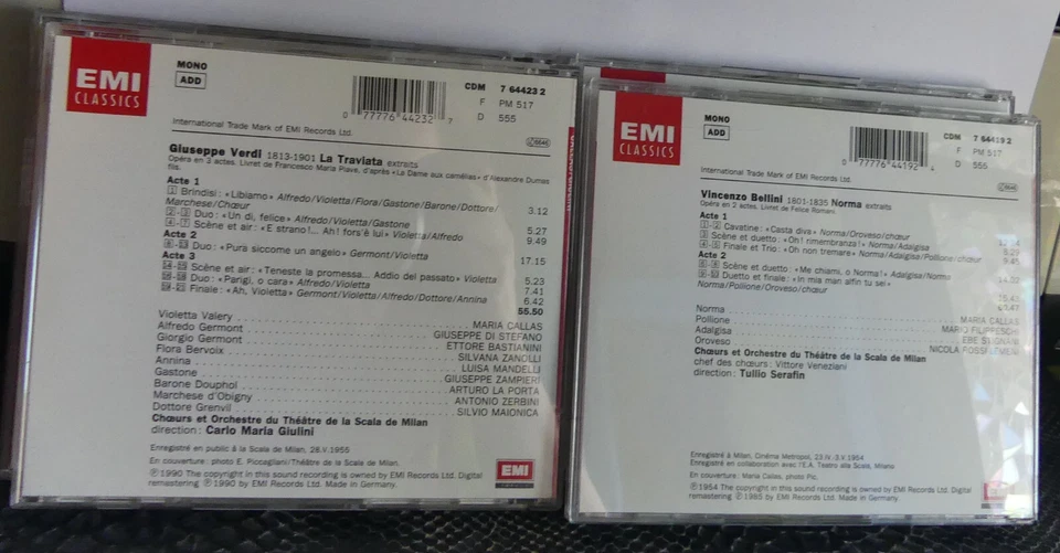 Coffret 5 CD Maria Callas - Photo 3/4