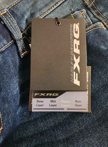 Harley Davidson Men's Certified FXRG Waterproof Denim Jeans Size 30 X 32 New - Picture 16 of 23