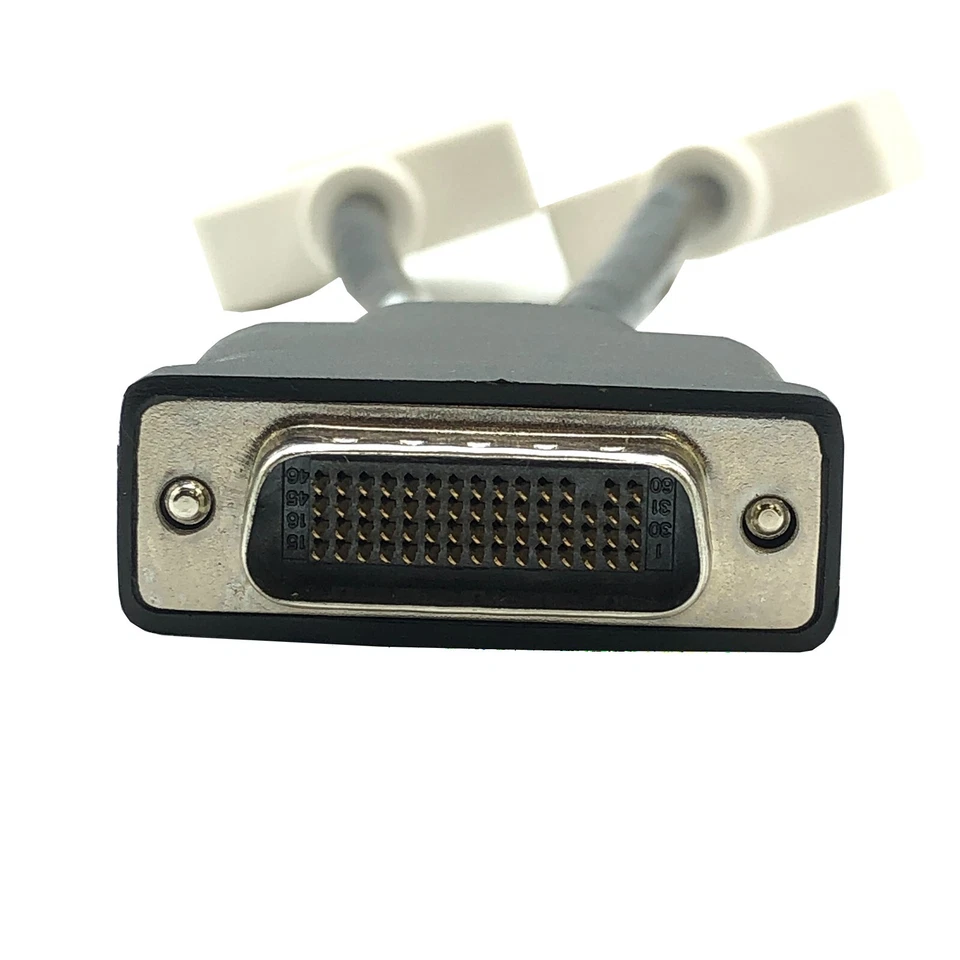 Genuine Hannstar E52534-D Y-Splitter Monitor Cable AWM 20276 DMS-59 to Dual DVI  - Image 2 of 4