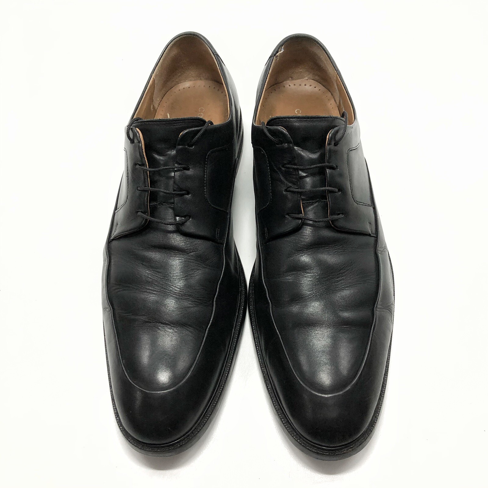 SAOLA Grembiule Cole Haan Grand OS taglia 14M in pelle nera con punta