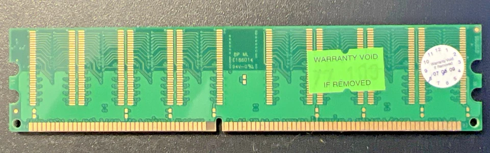 Módulo de memoria Transcend 512 MB DDR 400 CL3 PC3200 Foto 3 de 3