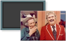 Captain Kangaroo & Mr Green Jeans Bob Keeshan Fridge Refrigerator Magnet 2 x 3