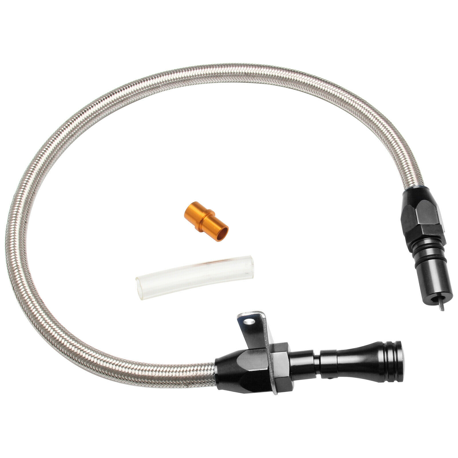 Stainless Flexible Transmission Dipstick For Chevy GM TH400 TH350 Turbo