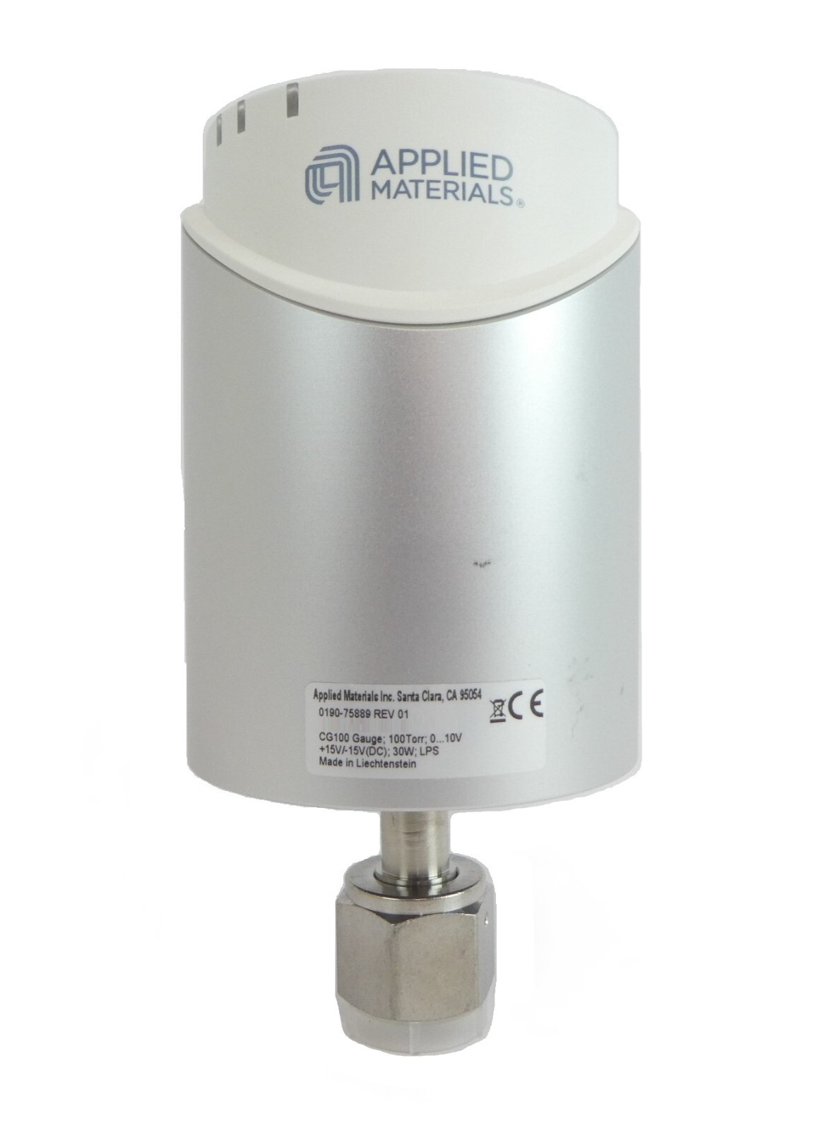 AMAT Applied Materials 0190-75889 Baratron Transducer CG100 Working Surplus