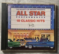 All Star Performances 18 Classic Music CD Pop Various Artists 1991