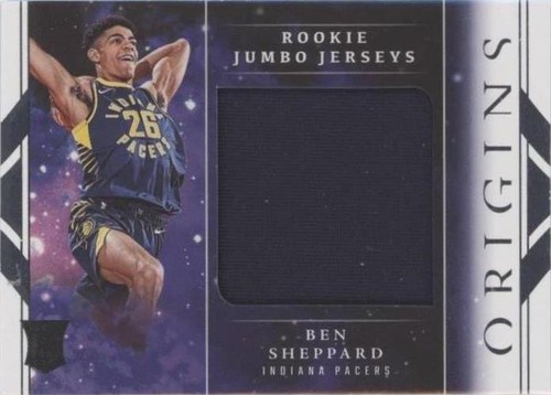 2023-24 National Treasures Red Int. Ben Sheppard True RPA #5/8 Tri 