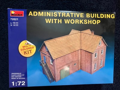 MiniArt 72021 Administrative Building with Workshop