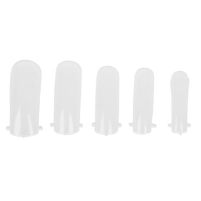 10 pcs, Popits / Dual System Forms    klare Schablonen für Acryl + Acrygel   
