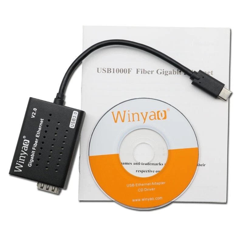Winyao USB1000F-C  USB 3.0 1000Mbps Fiber Network Adapter - Image 2 of 2