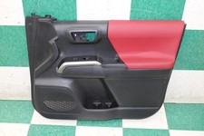 16-23 Tacoma Black Red Front Passenger Right Rh Interior Door Trim Panel Oem Oe