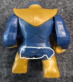 Lego Minifigure Thanos From Marvel Big Fig 76049 sh0230