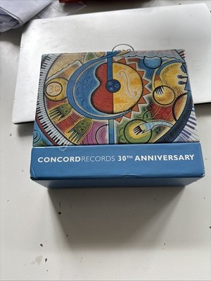 Concord Records 30th Anniversary Jazz by Various Artists(CD, 2003) 6 Cd Box