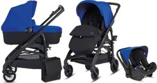 Inglesina Trilogy Colors Trio completo (splash blue / nero)