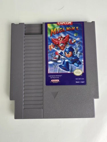 Mega Man 5 - NES / Nintendo Cartridge Only Authentic Tested Working Fast Ship