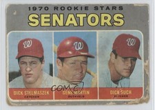 1970 Topps Rookie Stars Rick Stelmaszek Gene Martin Dick Such #599 14tz