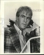 Press Photo Actor Clu Gulager on "Most Wanted" TV Series - sap73067