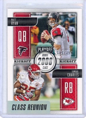 2016 Panini Playoff Matt Ryan / Jamaal Charles SN199 Class Reunion Kickoff #/199