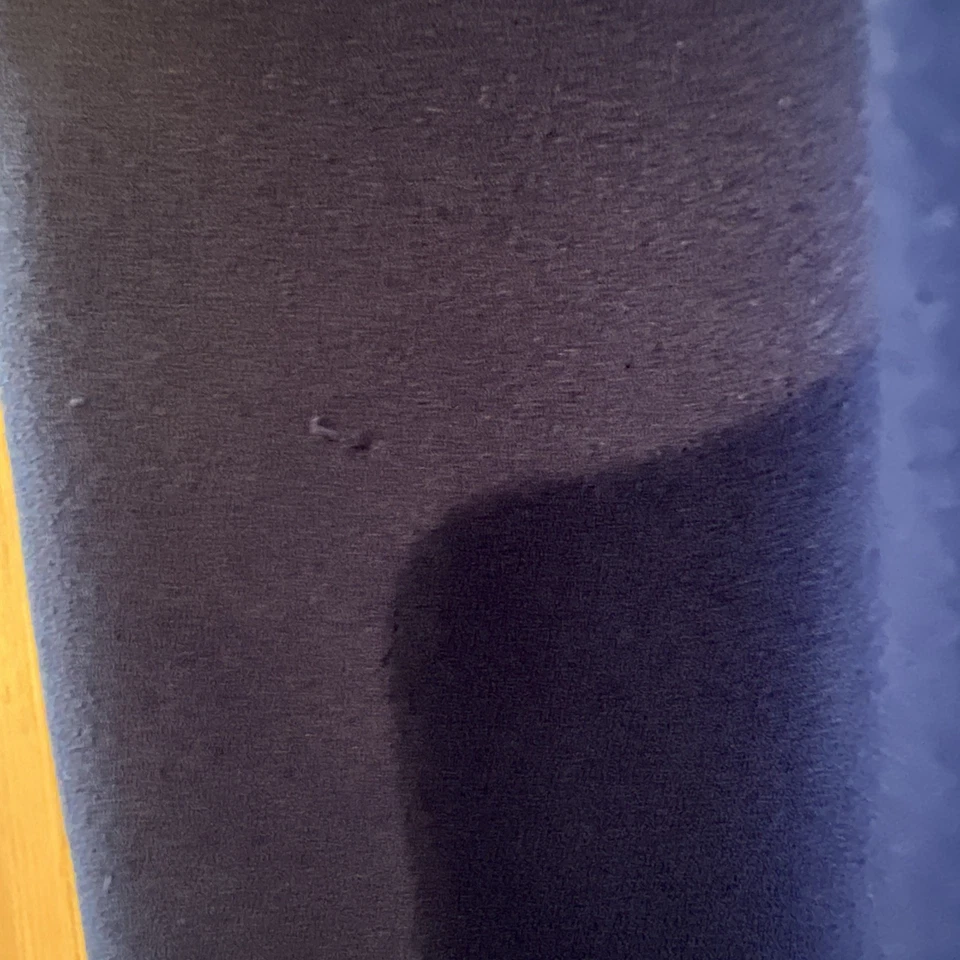 Calvin Klein Blue Knee Length Sleeveless Dress Size 4 Used Pencil - Image 3 of 4