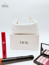 White Cosmetic Pouch Travel Beauty Organizer ...