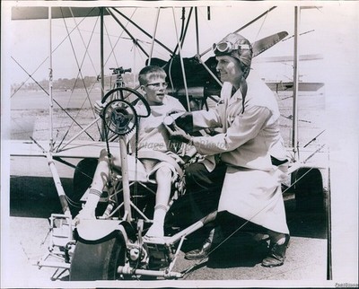 1965 Peter Bowers Seats Jeff Cope Duplicate 1912 Curtiss Plane Planes Photo 8x10