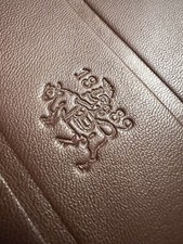 Pristine KARL SEEGER Leather Shoulder Bag Brand New / Deadstock Condition