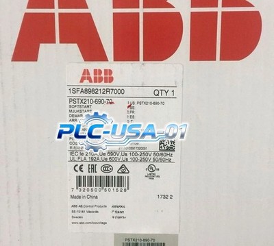 1PCS Brand New ABB PSTX210-690-70 1SFA898212R7000 Soft Starter  Fast delivery
