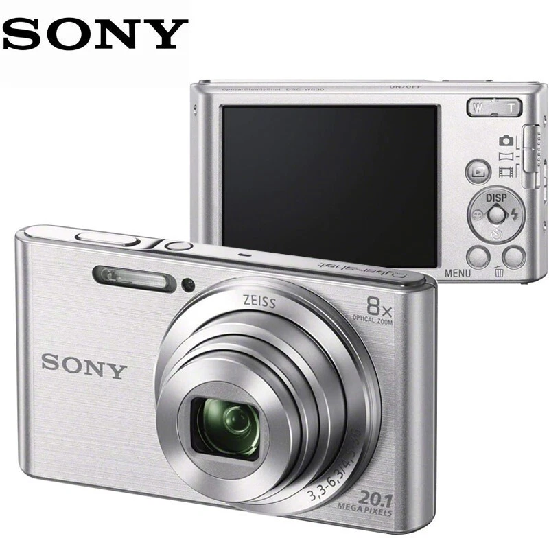 Sony Cyber-shot DSC-W830 3-9.9x Optical Zoom Digital Cameras for