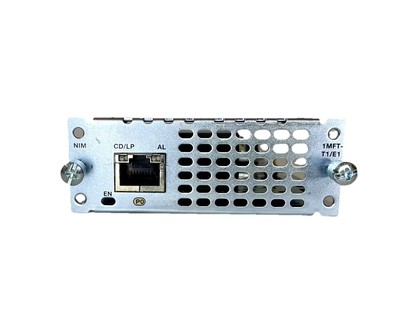 CISCO NIM-1MFT-T1/E1 1-Port Multi-flex Trunk Module Clear-channel Card T1/E1 NIM