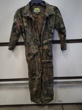 Cabelas Insulated Youth Hunting/Fishing Camping Playing Working Camo Coveralls