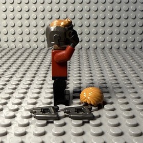 LEGO Marvel Star-Lord Minifigure w/ Blasters Guardians Of The Galaxy