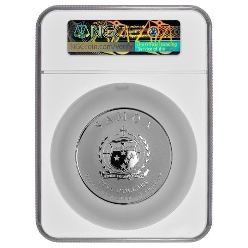 2025 NGC PL-70 5 oz GRANT Silver Coin .9999 Fine Silver Commander