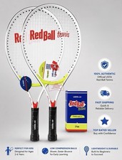 BRAND-NEW, USTA Red Ball Tennis Starter Set with 2 Rackets and 2 Tennis Balls