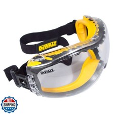 DEWALT DPG82-11 Concealer Clear Anti-Fog Dual Mold Safety Goggle, Clear Lens,