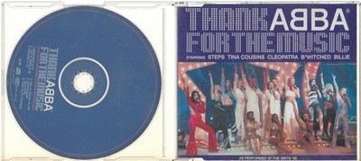 CD Steps Tina Cousins B*Witched - Thank ABBA For The Music 1999 Singiel ___