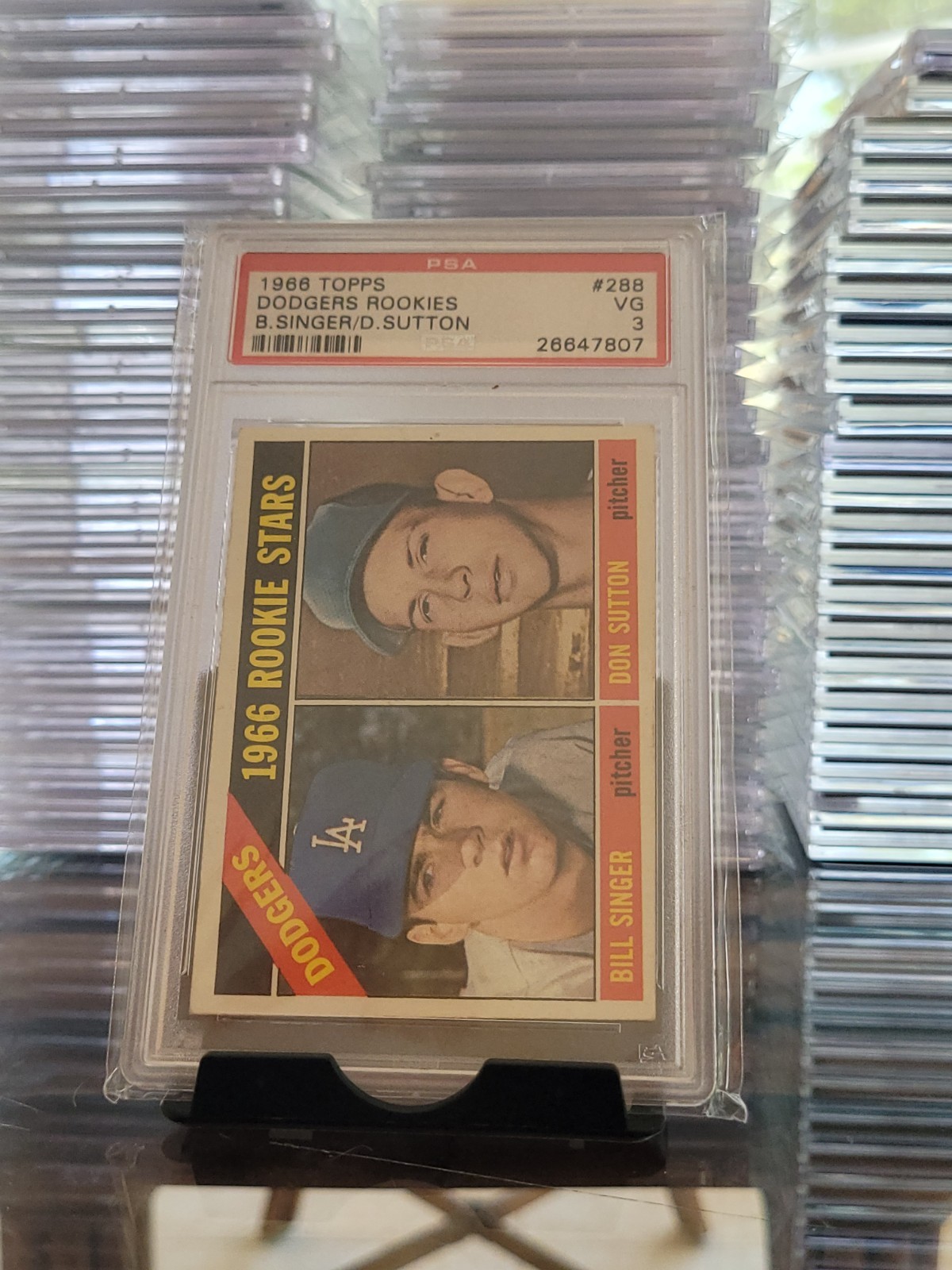 1966 Topps - 1966 Rookie Stars Don Sutton, Bill Singer #288 (RC)
