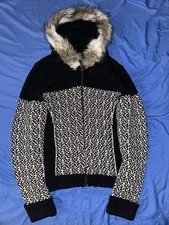Y2K Zip Knit Hoodie / Style Swag Hysteric Glamour Style 90s