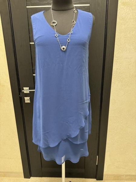 Women Intimissimi Dress Navy Viscose 38 / M / 46 #9B67